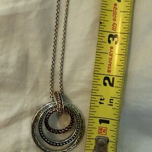 Brighton Rapture Rings Necklace